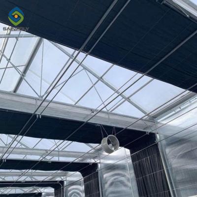 China Easily Assembled Auto PC Grow Light Greenhouse Blackout With Complete Systems for sale
