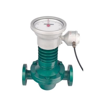 China LC-FMT Small Oval Battery Operated Flowmeter Oval Velocity Speed Flow Meter LC-FMT for sale