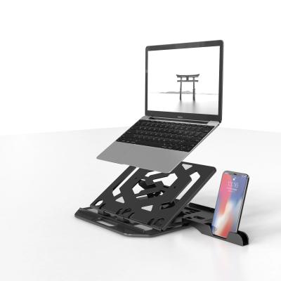 China Expandable Adjustable Ergonomic Portable Laptop Stand, Foldable Computer Stand Anti-Slip Laptop Riser Compatible with 9-15.6 Inch Laptops for sale