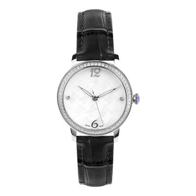 China Stainless Steel Diamond Quartz Wrist Watch Women Automatic Date Quartz Watch Women's Watches for sale