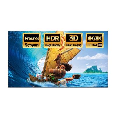 China Frame IN&VI 100 inch Fixed frame projetor screen Hot Selling fresnel projector screen Home made projector screens for sale