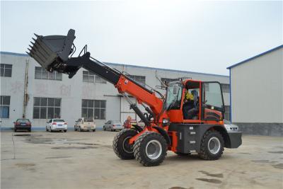 China WY2500 contruction machienry 4WD telescopic wheel loader 1.3m3 en venta