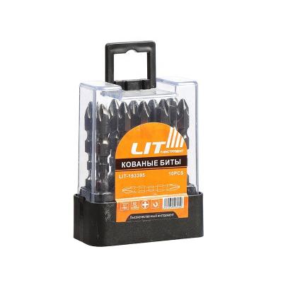 China Steel LIT TOOLS Screwdriver Bits set with Magnetic PH2 Head S2 material Phillips bit for sale