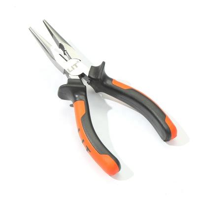 China MULTI FUNCTIONAL LIT TOOLS 6 inch 8 inch electrical industrial long nose plier combination pliers long nose pliers for sale