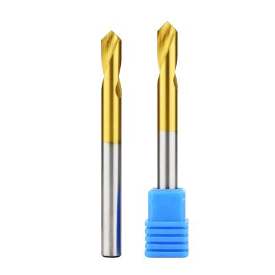 China Metal Drilling 120 Titanium-Plated High Speed Steel Centering Drill 3mm-25mmx90 60 Positioning Drill Suitable For Metal Processing for sale