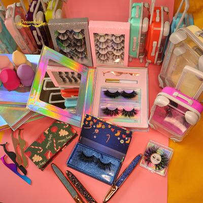 China Full Strip Lashes Lash Packaging Box Custom Eyelash Packaging Box Lashes Box for sale