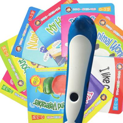 China Dolphin Kids Learning Pen Support MP3 / Game / TF Card Blue Green for sale
