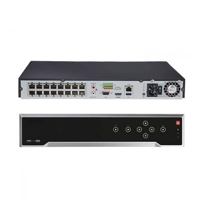 China Support CCTV Camera System NVR DS-7732NI-K4/16P Hik CCTV Camera System NVR DS-7732NI-K4 Thermal Vision 4SATA 16 POE Support Camera /fisheye/people count/heatmap/ANPR 32CH Ports 32 Channel 4K NVRs for sale