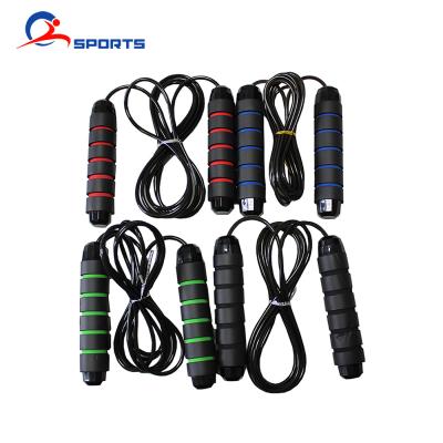 China Plastic Jump Rope With Ball Bearings Speed Jump Rope Fast Cable for sale