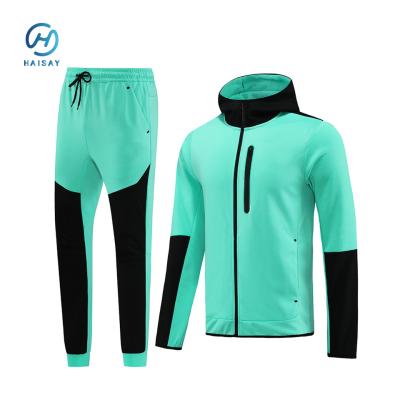 Китай Оптовая продажа Custom Logo Hoodie Jacket Zipper Soccer Tracksuit Training Wear Long Sleeve Футбольный футболный костюм продается
