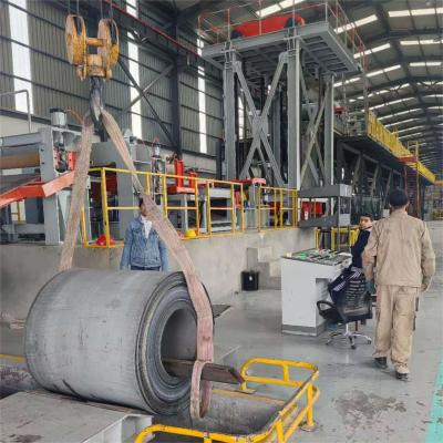 China Primer Coating One Or Two Sides Sheet Coil Painting Assembly Single or Double Mandrel Uncoiling Method for sale