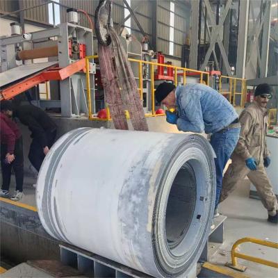 China 600-2000mm Substrate Width Coil Coating Line With Fair Coating Adhesion And Single Or Double Mandrel Uncoiling Method for sale