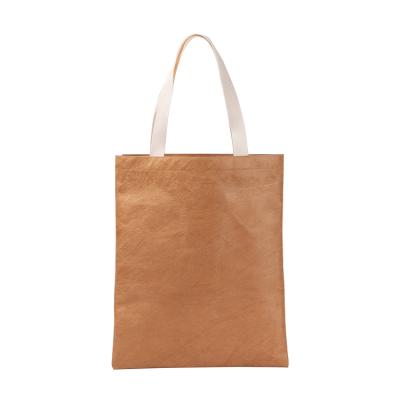 China BSCI Factory LOGO Eco Reusable Waterproof Products Custom Handled Paper Shopping Bag Tyvek Tote Bag for sale