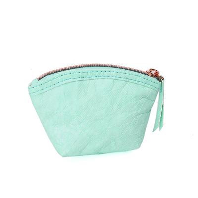 China Factory price NATIONAL NATIONAL tyvek coin purse customized design eco-friendly paper wallet purse with zipper for sale