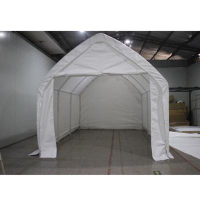 China 360*600*340cm Portable Gran Canopy a prueba de agua Tienda de garaje para automóviles al aire libre con marco recubierto de polvo en venta