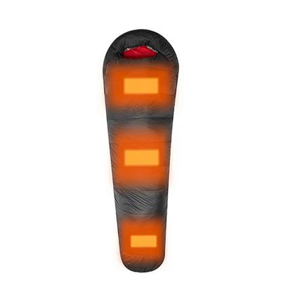China Mummy China Supplier Sleeping Bag Light Weight Thermal Heated Sleeping Bag For Winter for sale