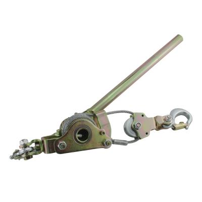 China 2000lbs Steel Hand Puller With Double Speed Double Hook for sale