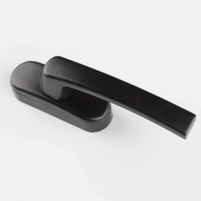 China Accesorios deslizantes para ventanas de aluminio con cerradura personalizada con mango L recubierto de polvo en venta