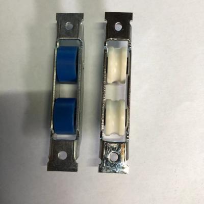 Cina Materiale di ferro doppio rulli di alluminio ruote scorrevoli per finestre in UPVC in vendita