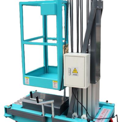 China Construction works High Quality Mobile Personal Aerial Work Scissor Lift for sale