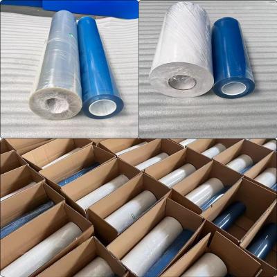 China High Flexibility PET Adhesive UV Film In 30cm*100m/60cm*100m For Packaging for sale