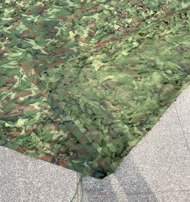 China Hunting Double Layer 210d Camouflage Net Antiradar Thermal Camouflage Net Multispectral Camouflage Net for sale