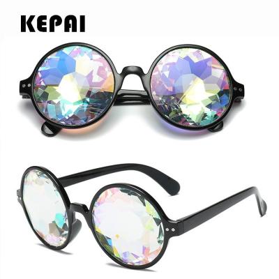 China Crazy Funny Fashion Sunglasses Kaleidoscope Sunglasses Party Sunglasses for sale