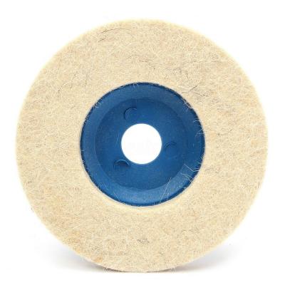 China High Quality 4 Inch 100% Wool Cut Felt Polishing Wheel for sale