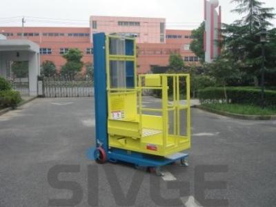 Chine Plate-forme de fonctionnement de élévation mobile, récolteuse aérienne électrique d'ordre de 4.3m semi - à vendre
