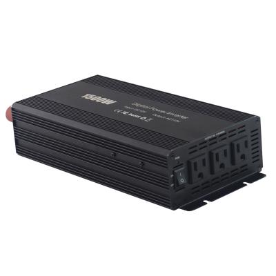 China DC 12V To 220V 230 V 1500W Car Power Inverter Converter DC USB Adapter Portable Voltage Transformer Car 26*14*7cm for sale