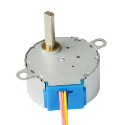 China 35BYJ46 4 Phase Miniature Stepper Motor 12 Volt DC Electric Motor Air Conditioner Fan Motor for sale