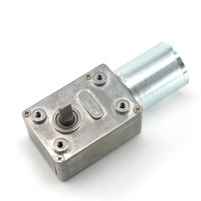 China JGY370 12V DC Motor High Torque Worm Gearbox With Worm Gear for sale