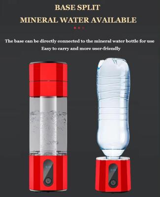 China Excellent Antioxidant Portable Hydrogen Rich Water Bottle For Neutralising Oxidative Free Radicals for sale