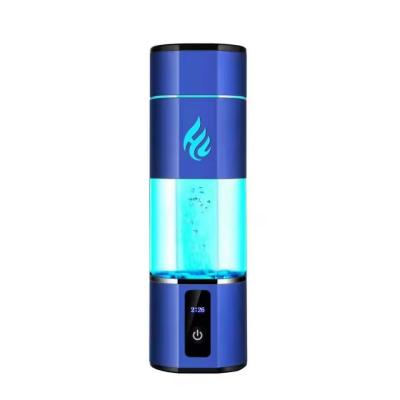 China Blue Hydrogen Water Bottle H2-X1 Portable 210 ml Capacity and Perfect for Desktop Installation for sale