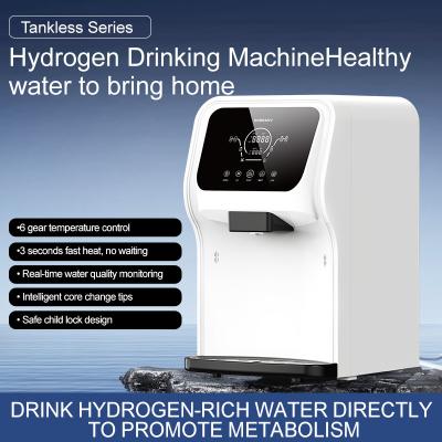China Compact T1HG 75G Household Tankless Hydrogen Enriched Water Machine with Electrolytic Module SPE Plus Platinum Cell for sale