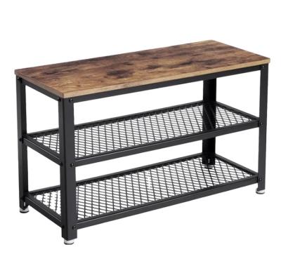 China Adjustable Single Multi-Layer Economical Dustproof Stool Entryway Household Cabinet Shoe Storage Indoor Door Can for sale