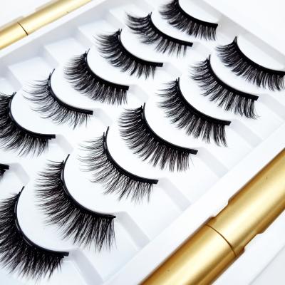 China Long 5 6 10 Natural Bellies Of Magnets Pes As Magnetic Eyelashes I Net Mink Ca s Of Magnetic Set With Coating Drop Shipping for sale