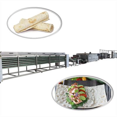 China Máquina de alto rendimiento del fabricante de pan de 100kg/h 23kw Lavash en venta