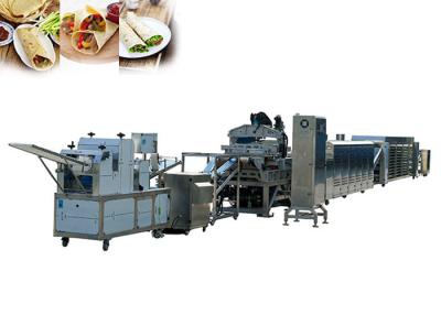 China Acero de Max350mm 2000pcs/H Pita Bread Production Line Stainless automático en venta