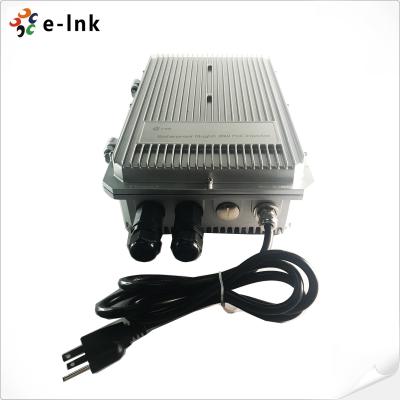 중국 30W 야외 산업적 IP67은 802.3at PoE+ 분사기를 방수 처리합니다 판매용
