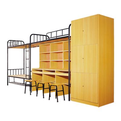 China Other School Iron Double Layer Deck Bunk Bed Design Price for sale