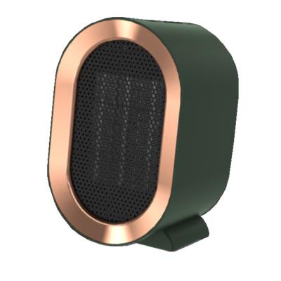 China Car 1200W PTC Ceramic Heat 2 Speed Mini Portable Low Noise Portable Electric Fan Heaters,Household Space Heaters for sale