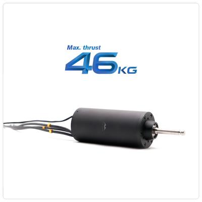 China Waterproof Direct Drive Brushless Motor 66160 With 46kg Thrsut For Silent Efoil Propulsion for sale