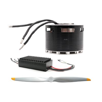 China 155KG Drone Propulsion System Including 202150 BLDC Motor 400V 160A ESC And 63 Inch Propeller for sale
