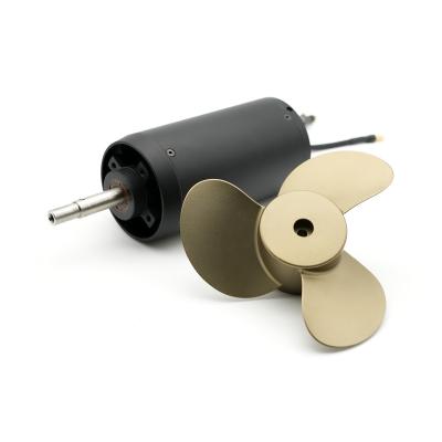 China 75KG Thrust Submersible Waterproof Brushless Motor For Underwater Thruster Efoil for sale