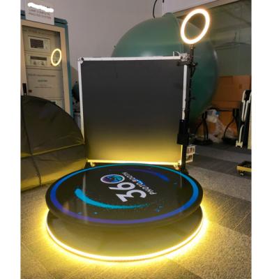 China Wedding Portable 360 Degree Photo Booth Spinner Camera Photo Booth 360 80cm for sale