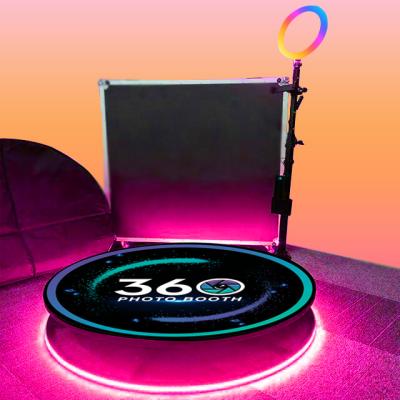 China SDK Spinner Kiosk Machine 360 Photo Booth Machine 2021 Photo Booth Machine 2021 Rotating Rotating Automatic 360 Photo Booth for sale