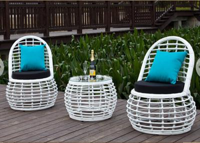 Chine UV extérieur simple de preuve de temps de Tableaux et de chaises de rotin anti à vendre