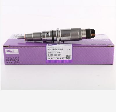 China Factory Custom OEM ODM High Quality Wholesales For Komatsu 6D107 Engine Injector 6 Holes 6754-11-3011 0445120231 For PC200-8 Manufacture for sale