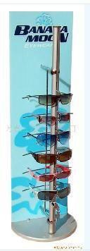 China Personalizados decalques acrílico Pop Display óculos Rack sinal titular com fiação Base à venda